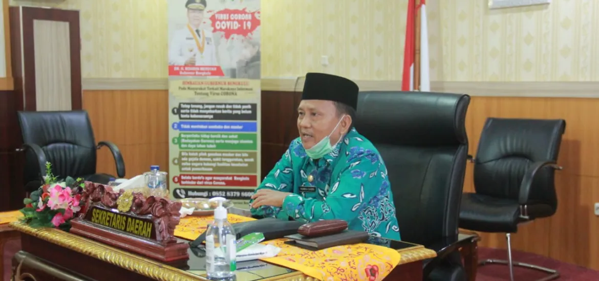 Pemerintah provinsi Bengkulu Pastikan Pilkades Serentak Berjalan Sesuai Protokol Kesehatan