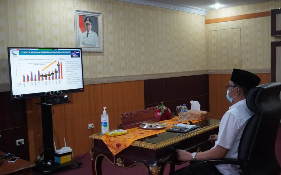 Cuaca Ekstrem, Plt. Asisten I Setda Provinsi Bengkulu Supran Ingatkan Waspada Bencana 