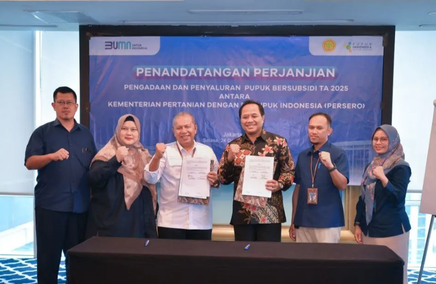 Pupuk Indonesia Siap Salurkan Pupuk Bersubsidi Mulai Januari 2025