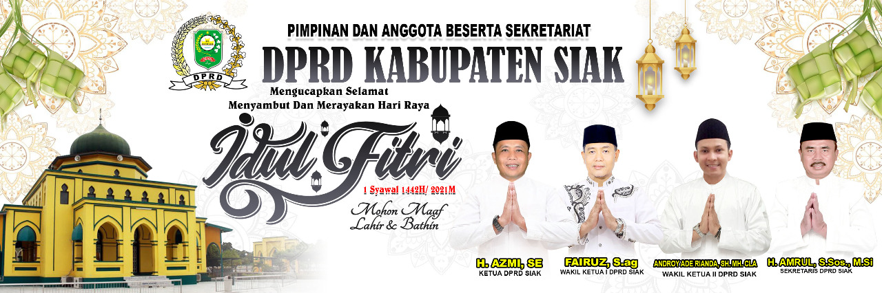 Mengucapkan Selamat M enyambut dan Merayakan Hari Raya Idul Fitri 1442 H