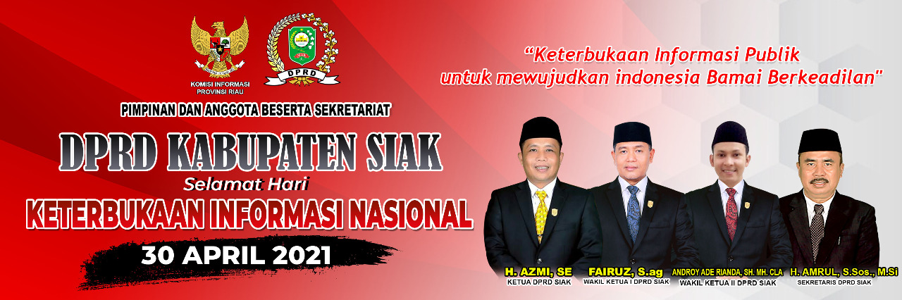 Selamat Hari Keterbukaan Informasi Nasional