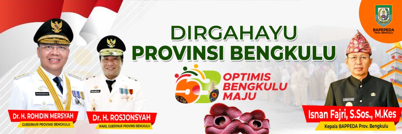 Dirgahayu Provinsi Bengkulu ke- 53 "Optimis Bengkulu Maju"