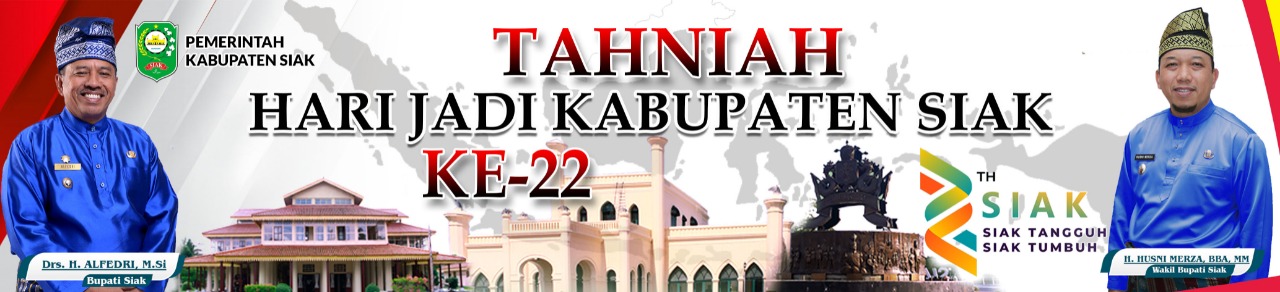 HUT Kabupaten Siak Ke-22