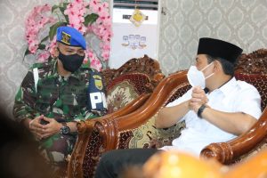 Perkuat Sinergitas dan Silaturahmi, Wakil Walikota Bengkulu Dedy Wahyudi Terima Kunjungan Komandan Detasemen Polisi Militer II/I Bengkulu