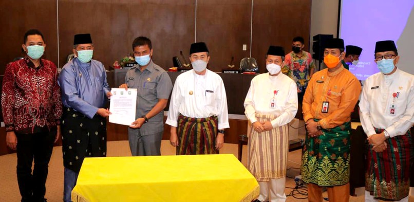 Penandatanganan Kesepakatan Batas Wilayah, Bupati Alfedri Harapkan Kesejahteraan Masyarakat Perbatasan