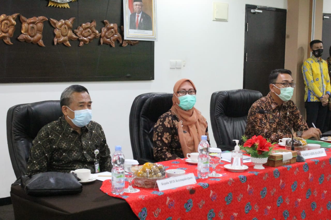 Badan Penyelenggara Jaminan Sosial (BPJS) Ketenagakerjaan Sosialisasi Anugerah Paritana 2020