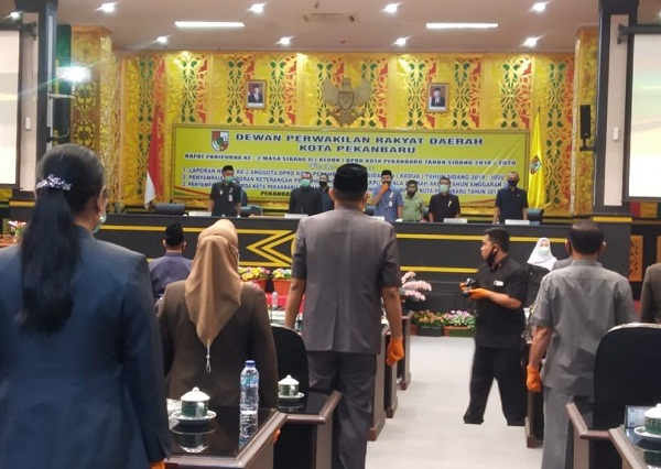 DPRD Pekanbaru Gelar Paripurna 2 Agenda Penting