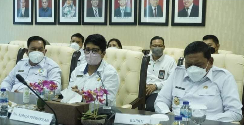 Ketua DPRD BU Mendampingi Bupati BU ke BPK Perwakilan Provinsi Bengkulu.