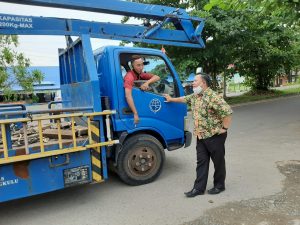 Berpotensi Akan Bahayakan Warga, Dinas Perhubungan Kota Robohkan RPPJ