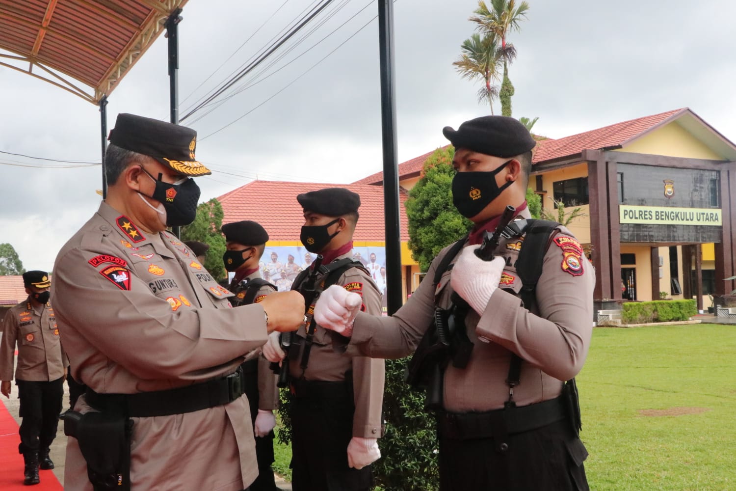 Kapolda Bengkulu Berikan Apresiasi Penanganan Covid 19