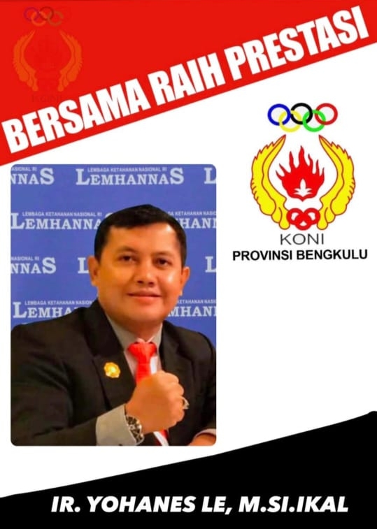 Calon Ketua Umum KONI Provinsi Bengkulu