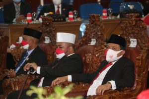 acara paripurna dalam rangka Dirgahayu Indonesia ke 76 di DPR RI