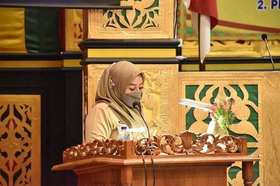 Kata sambutan PLT Sekwan Ikha DPRD kota Pekanbaru