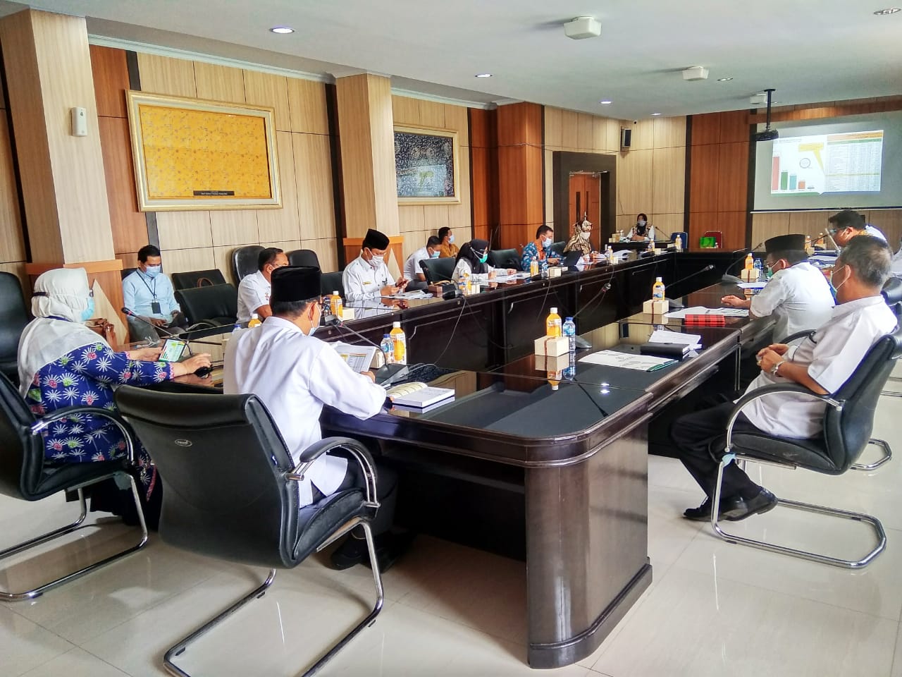 Rakor Penanganan Covid-19 Provinsi Bengkulu 