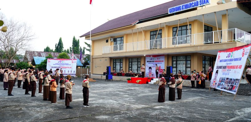 Kwarcab Siak Terima Anugrah Kepeloporan Gudep Ramah Lingkungan