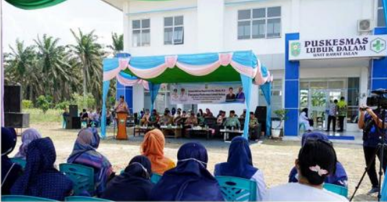 presmian puskesmas siak