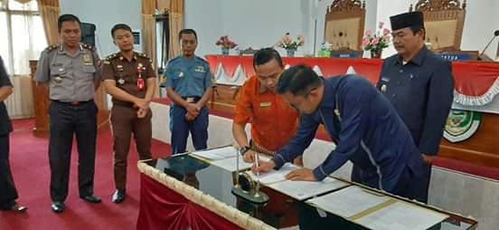 DPRD Kabupaten Seluma Gelar Rapat Paripurna Kesepakatan Sepuluh Raperda