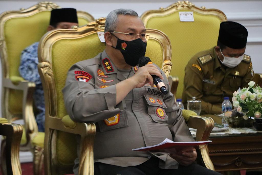 Kapolda Bengkulu Rakor Bersama Gubernur dan FKPD Bahas Nataru