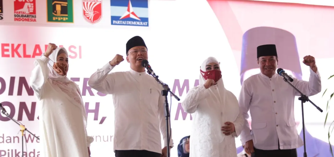 Paslon Rohidin - Rosjonsyah Usung Tagline Bengkulu Maju, Bengkulu Sejahtera dan Bengkulu Hebat.