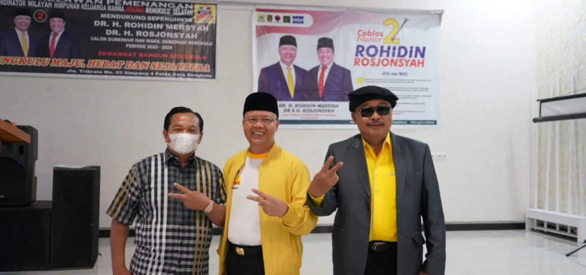 Pilih Lanjutkan Gubernur Rohidin, Reskan: ''Jemo Kito Nian"