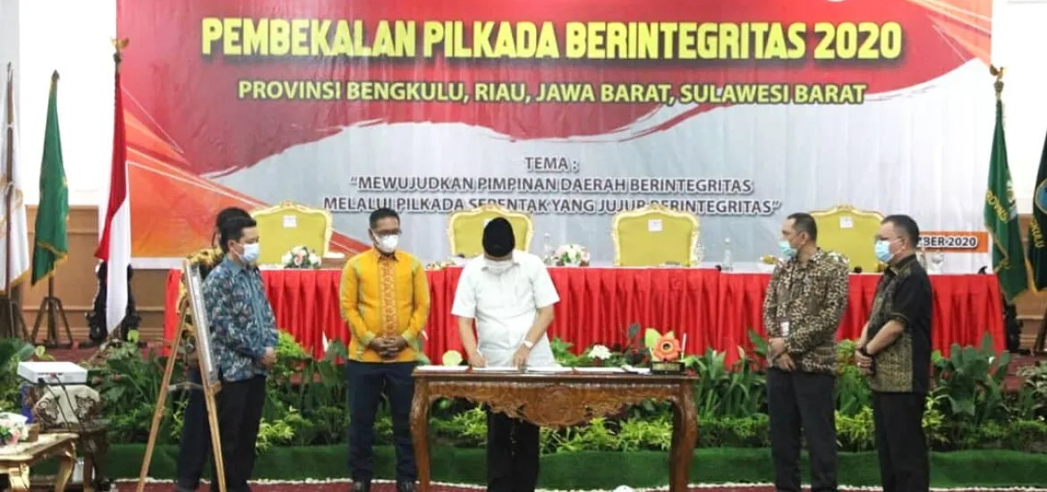 Pemerintah Provinsi Bengkulu Sinergi bersama KPK RI dalam Ciptakan Kepala Daerah Jujur dan Berintegritas