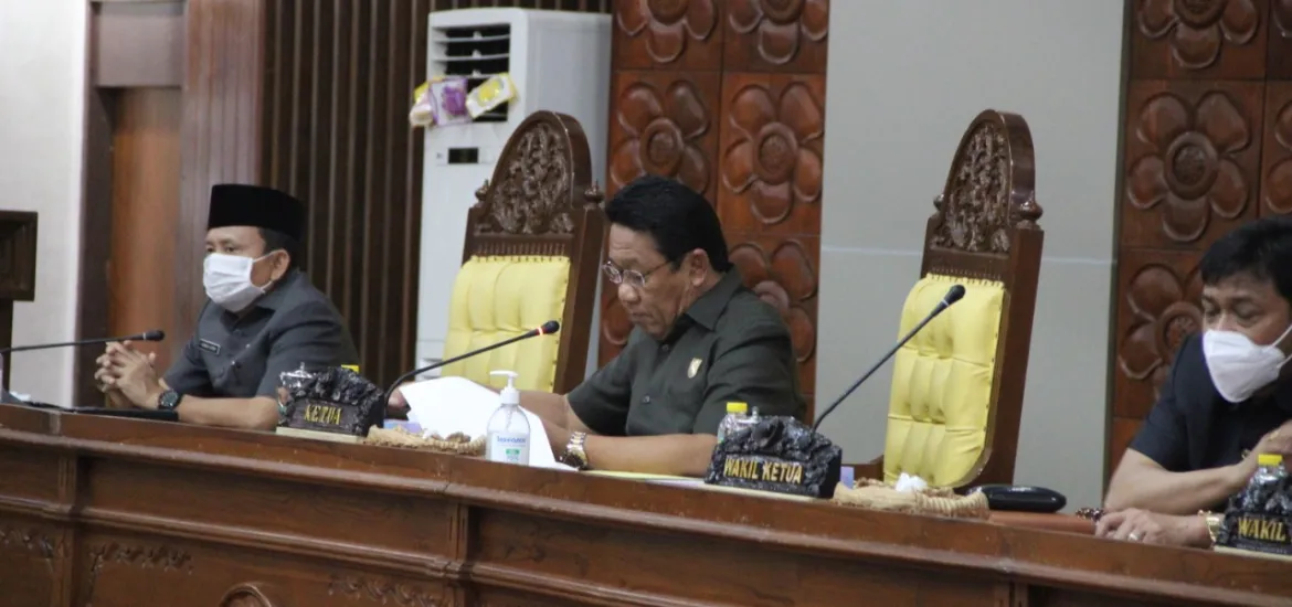 Raperda RAPBD 2021 'Ketok Palu' Jadi Perda