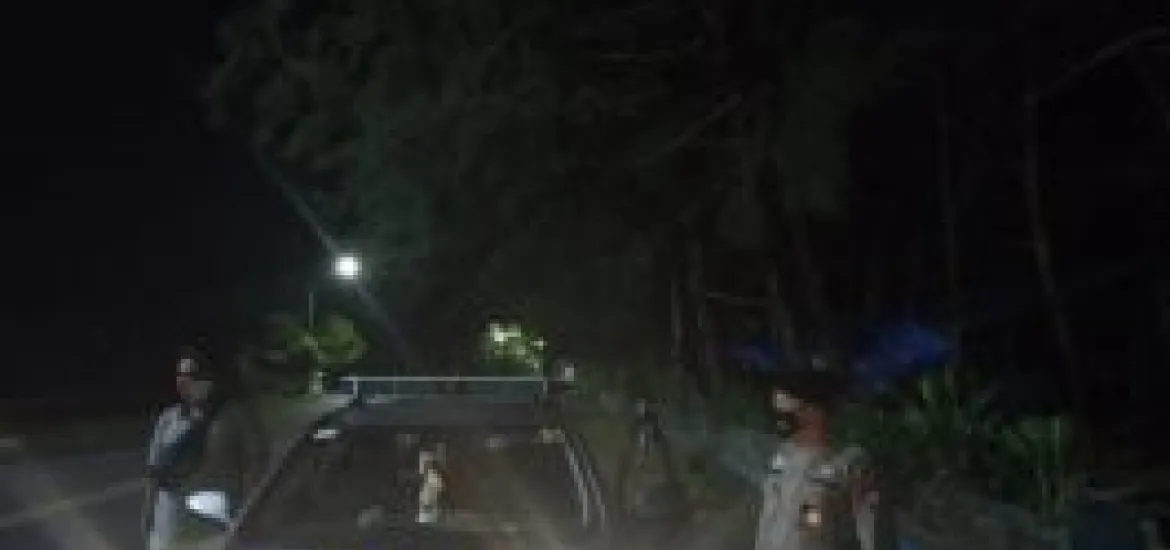 Pasca Gempa Magnitudo 5,8 SR, Polsek Ratu Samban Patroli Sepanjang Pantai dan Rumah Warga