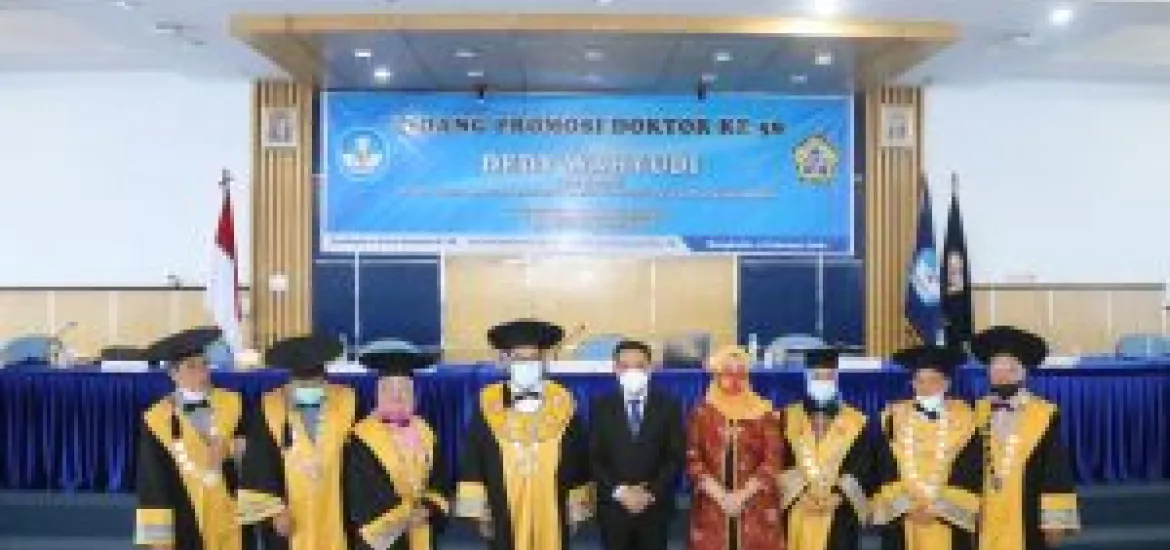 Dedy Wahyudi Wakil Walikota Bengkulu Pertama Bergelar Doktor