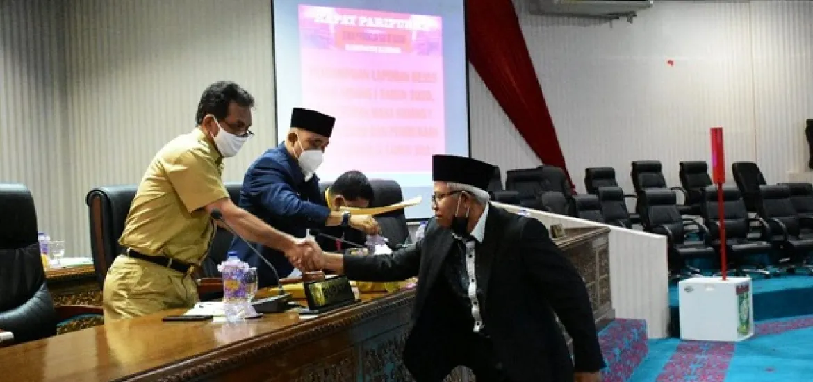 Rapat Paripurna Hasil Reses Anggota DPRD Kampar Tahun 2020, Wakil Ketua DPRD : Aspirasi Masyarakat Kita Rangkum dan Serahkan ke Pemerintah Daerah