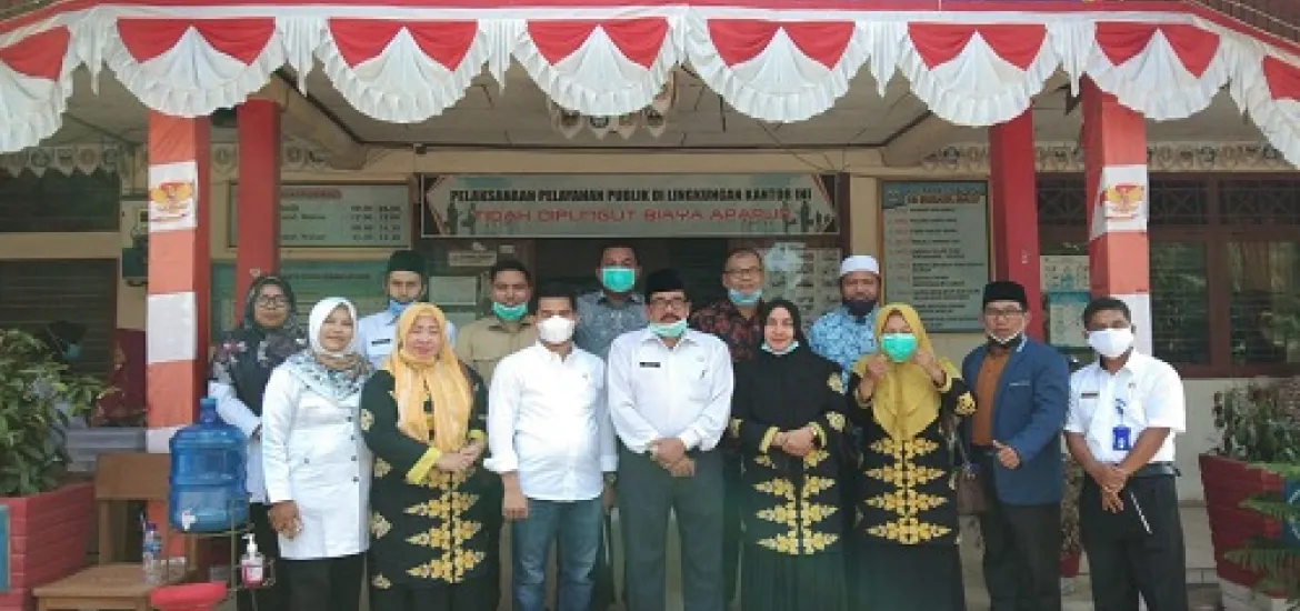 Terkait Belajar Daring, DPRD Kampar Kunjungi DIsdik Dhamasraya