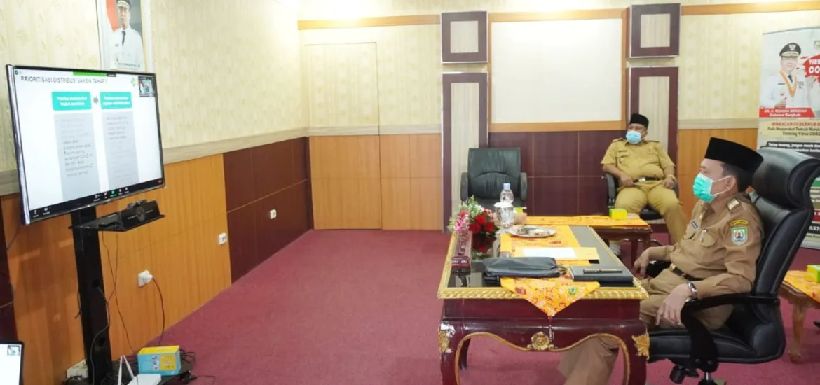 Vaksinasi Covid-19 Provinsi Bengkulu Capai 59,59%