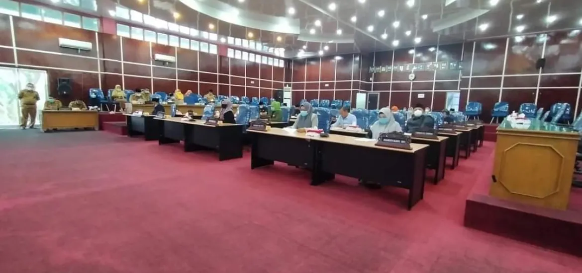 Rapat Paripurna Intern, DPRD Kota Bengkulu Susun Agenda Penyampaian Propemperda