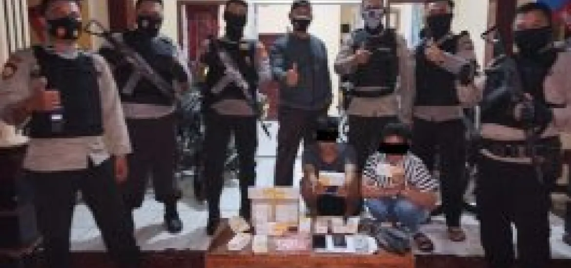 Edarkan Pil Samcodin 2 orang terduga pelaku Diamankan Tim Kalong Jupi Polres Kepahiang
