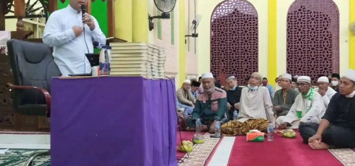 Ketua DPRD Kampar Hadiri Tabligh Akbar di Dusun Desa Sipungguk