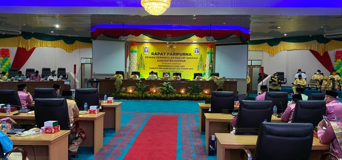 Rapat Paripurna DPRD HUT ke-71 Kabupaten Kampar "Serambi Mekah" Tahun 2021, “Basamo Mambolo Nagoghi”