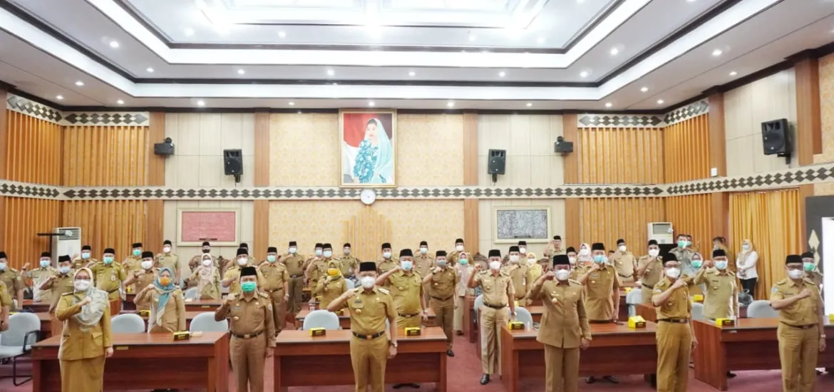 Rakor Perdana Bersama Seluruh Pejabat Eselon, ini Arahan Gubernur Rohidin dan Wagub Rosjonsyah