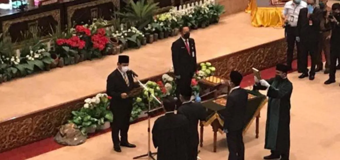 DPRD Prov Riau Lantik Dua Pengganti Antar Waktu menjadi Anggota DPRD Riau sisa masa jabatan 2019-2024