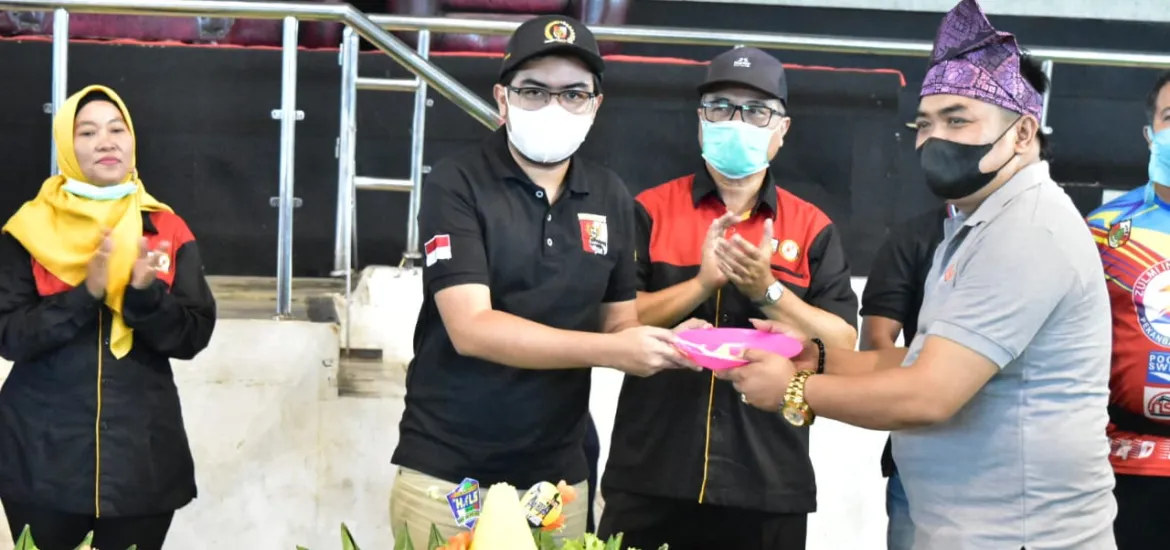 Wakil Ketua DPRD Pekanbaru Hadiri Pelantikan Pengurus Hangtuah Inline Skate