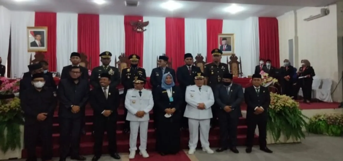 DPRD Lebong Gelar Rapat Paripurna Istimewa di Gedung Kantor DPRD Lebong