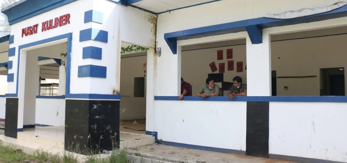 Kadis Pariwisata, Amrullah Bantah Info Bangunan Sentra Kuliner Terbangkali