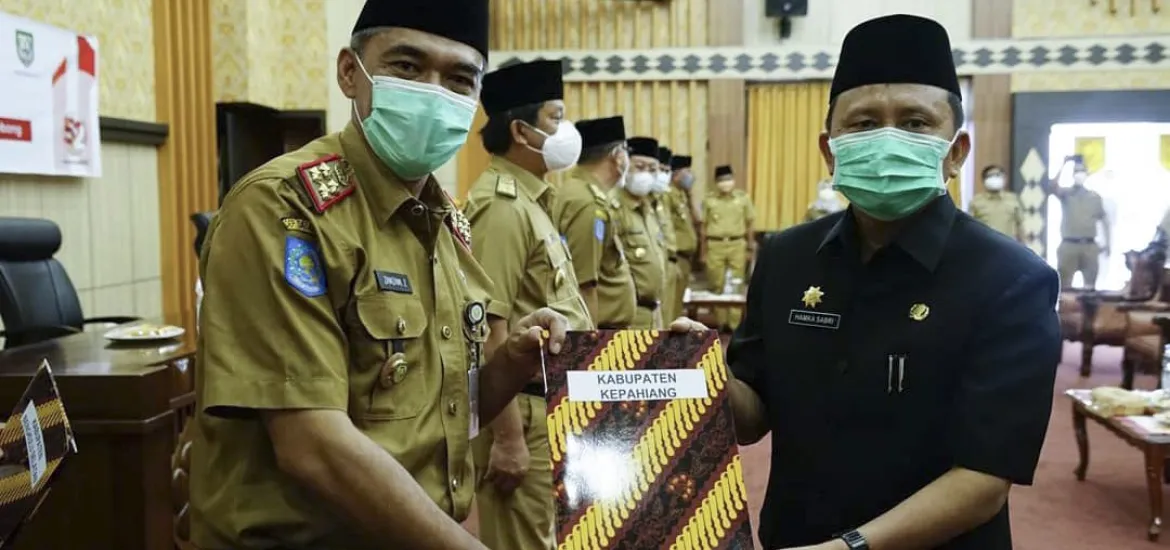 Sekda Terima SK Penunjukan Sebagai Plh Bupati Kepahiang