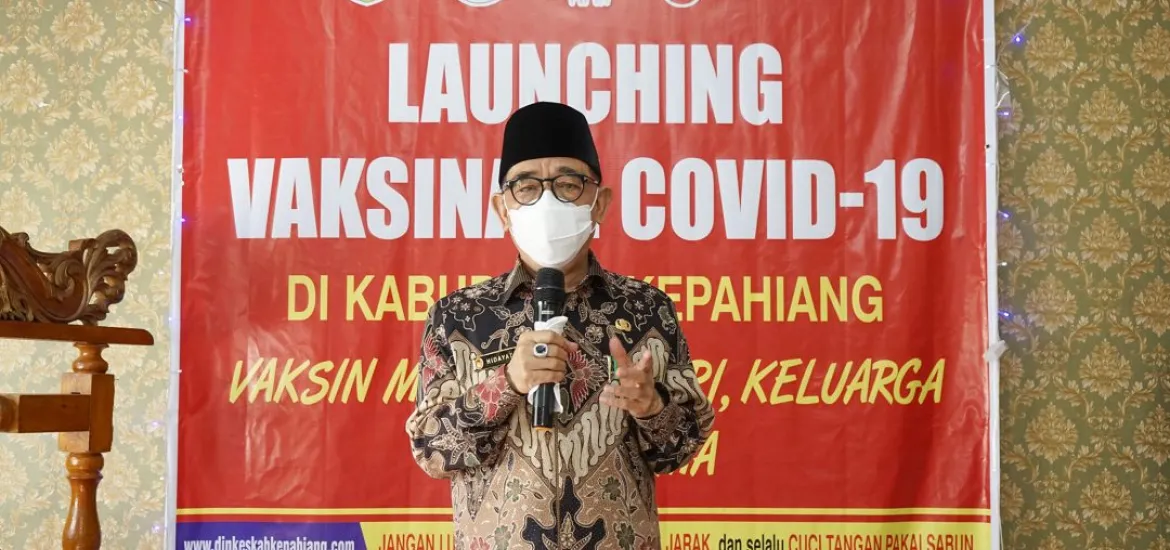 Bupati Buka Pelaksanaan Vaksinasi Covid-19 Di Kabupaten Kepahiang