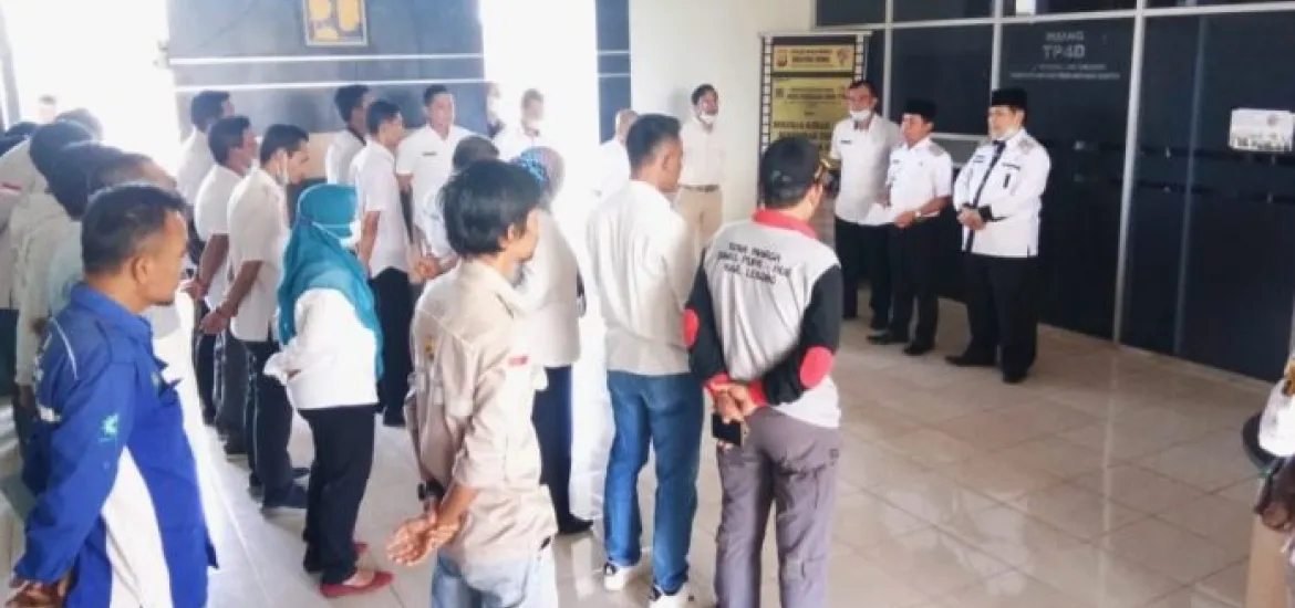 Bupati Lebong Rutin Sidak Ke OPD Untuk Pastikan Tingkat Kedisiplinan Pegawai