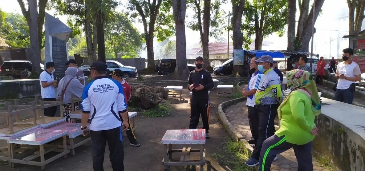 Repitalisasi dan Penataan Kembali Pasar kuliner, Bupati RL Pimpin Kegiatan Jum'at Bersih di Kawasan Pasar Kuliner Curup