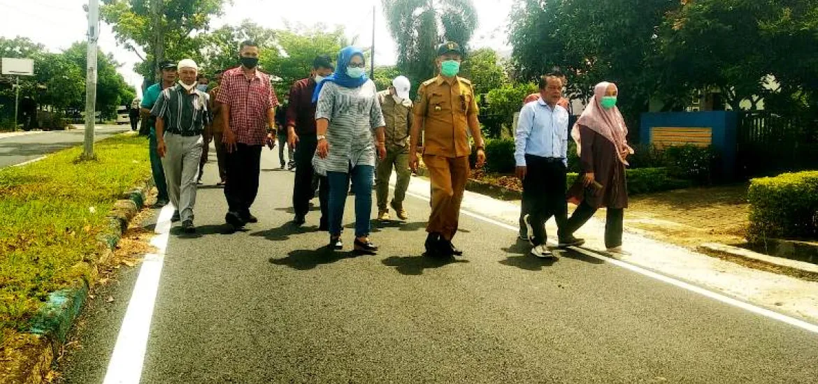 Sidak Jalan Anggota Dewan Beri Apresiasi kepada Dinas DPUPR sesuai dengan diharapkan
