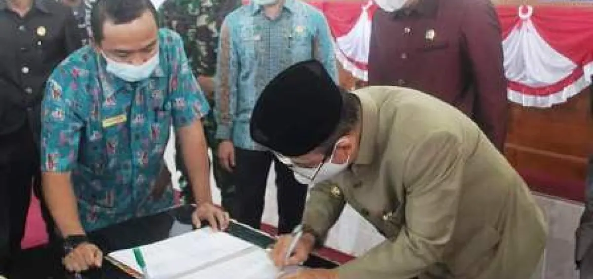 Rapat Pripurna DPRD Seluma Dengan Agenda Pembentukan Perda Tahun 2021