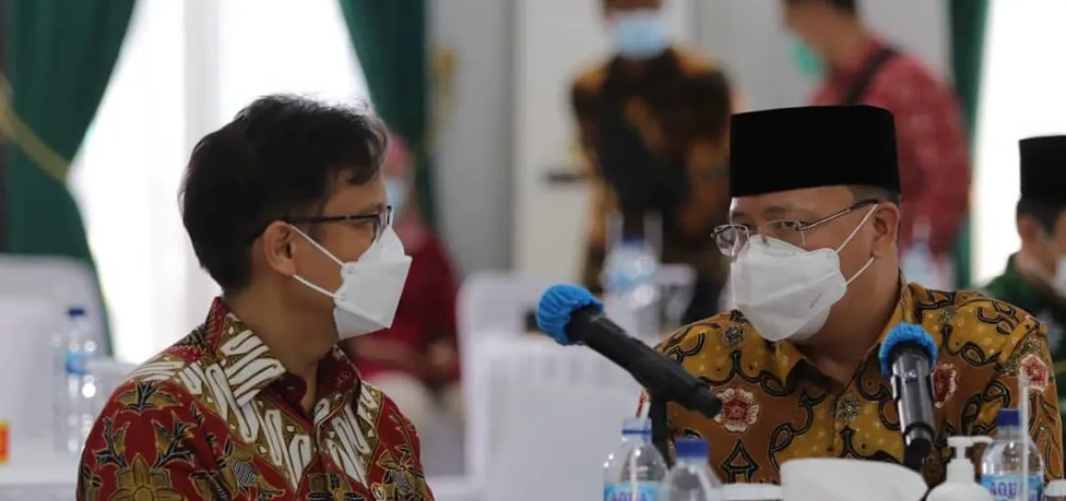 Gubernur Rohidin Paparkan Kondisi RSKJ Soeprapto Bengkulu di Depan Menkes RI