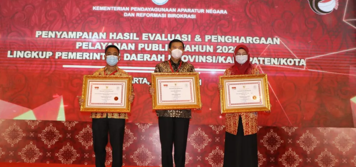 Pemerintah Kota Pekanbaru Raih Penghargaan Pelayanan Prima Nasional