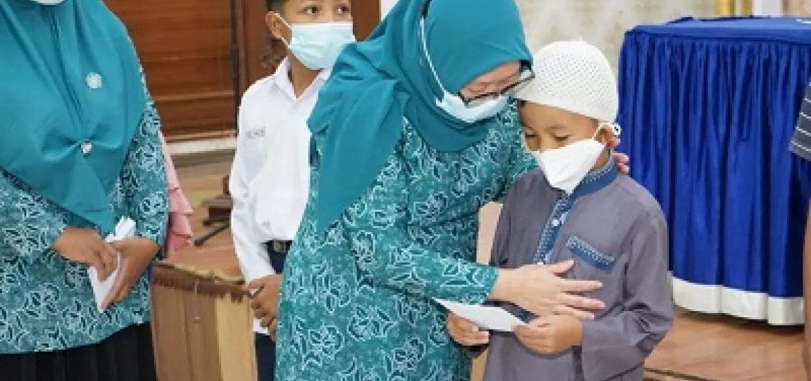 TP-PKK Kabupaten Bengkalis Santuni 30 Anak Yatim di Mandau