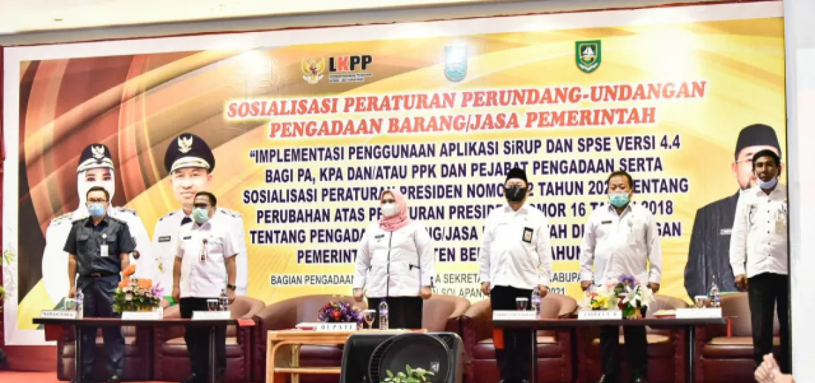 Bupati Bengkalis Ingatkan Kepala PD dan PPK Transparan dalam Pengadaan Barang dan Jasa